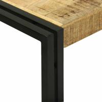 Wandtafel Bruin 120 x 33 x 75 cm Massief ruw mangohout - thumbnail