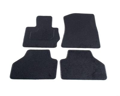 Automatten op maat - zwart stof - BMW X3 F25 vanaf 2010