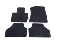 Automatten op maat - zwart stof - BMW X3 F25 vanaf 2010 - thumbnail