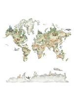 Dutch Cute Walls- Woodland Map 212x280cm - CW6042-1 - thumbnail
