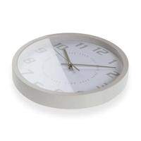 Muurklok Versa Beige Hout 4,2 x 30 x 30 cm - thumbnail