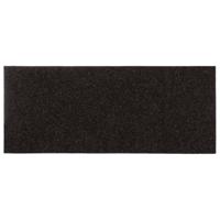15 st Trapmatten zelfklevend rechthoekig 60x25 cm donkerbruin - thumbnail