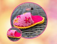 Haakpatroon byClaire Kleurrijke Instappers - thumbnail