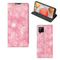Samsung Galaxy A42 Smart Cover Spring Flowers - thumbnail