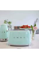 SMEG - Broodrooster - TSF02PGEU Broodrooster 2x4 Groen - thumbnail