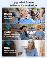 Boya MINI-14 2.4 GHz Ultra-Mini draadloze microfoon 2TX+1RX (USB-C) - thumbnail