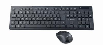 Gembird KBS-WCH-03 toetsenbord RF draadloos + USB QWERTY Engels Blauw