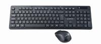 Gembird KBS-WCH-03 toetsenbord RF draadloos + USB QWERTY Engels Blauw - thumbnail