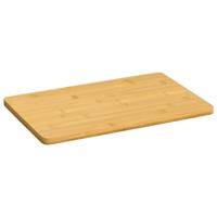 VidaXL Ontbijtborden 6 st 22x14x0,8 cm bamboe - thumbnail