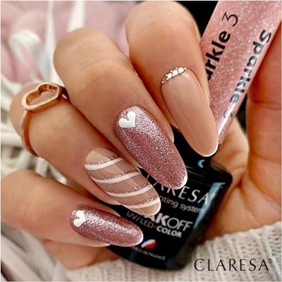 Claresa uv/led gellak 5ml sparkle 3 Claresa uv/led gellak 5ml sparkle 3