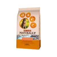 Iams Naturally Adult met zalm & rijst kattenvoer 3 x 2,7 kg - thumbnail