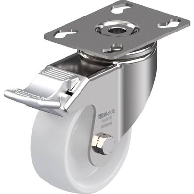 Blickle LKPXA-PO 80G-FI Zwenkwiel met rem Wieldiameter: 80 mm Draagvermogen (max.): 120 kg 1 stuk(s) Blickle LKPXA-PO 80G-FI Zwenkwiel met rem Wieldiameter: 80 mm Draagvermogen (max.): 120 kg 1 stuk(s)