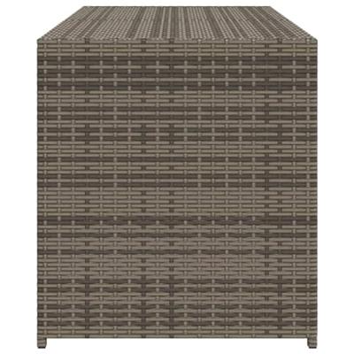Tuinbox 283 L poly rattan grijs Tuinbox 283 L poly rattan grijs