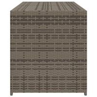 Tuinbox 283 L poly rattan grijs - thumbnail