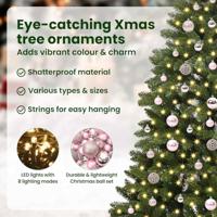 VidaXL Kunstkerstboom met 300 led groen 180 cm pvc en metaal - thumbnail