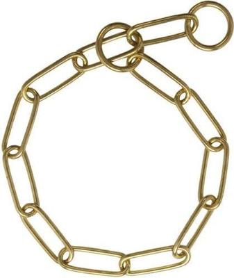 Slipketting lange ovale schakel - Messing Slipketting lange ovale schakel - Messing