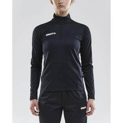 Craft 1905625 Progress Halfzip Tee LS W - Black/Black - L