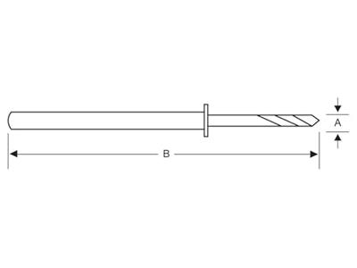 Bahco Centreerboor voor korte quick-eject gatzaaghouders 6.35 mm - 3834-DRL-HSS-ES Bahco Centreerboor voor korte quick-eject gatzaaghouders 6.35 mm - 3834-DRL-HSS-ES