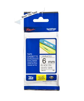 BROTHER P-TOUCH TZE-211 labelband - 6 mm - thumbnail