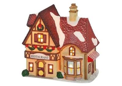 Wurm Lichthaus "Restaurant" van porselein, Kleurrijk (B/H/D) 14x16x10cm Wurm Lichthaus "Restaurant" van porselein, Kleurrijk (B/H/D) 14x16x10cm