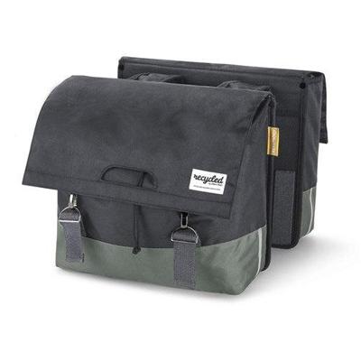 UrbanProof Urban proof dubbele fietstas 40l grijs