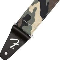Fender Camo Strap Woodland gitaarband 2 inch - thumbnail
