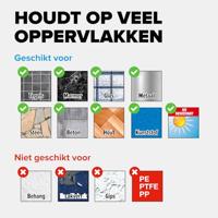 tesa 40341-00000-00 SPAA Douchestang Lijm Chroom (glanzend) - thumbnail