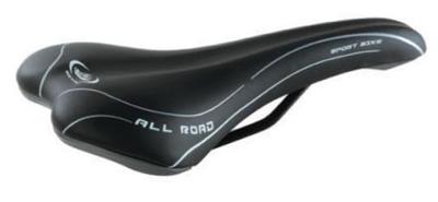 Selle Monte Grappa All Road zadel unisex zwart Selle Monte Grappa All Road zadel unisex zwart