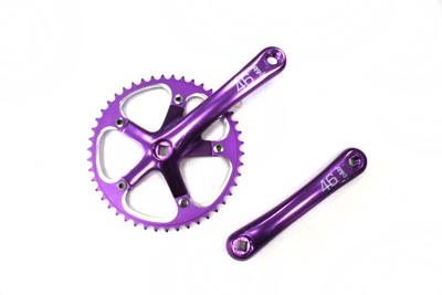 Polo & Bike 46t Crankset - Paars Polo & Bike 46t Crankset - Paars