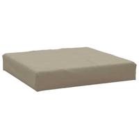 VidaXL Palletkussens 3 st oxford stof taupe - thumbnail