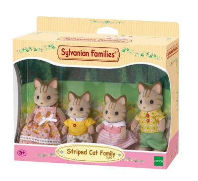 Sylvanian Families familie Gestreepte Kat 5180 Sylvanian Families familie Gestreepte Kat 5180