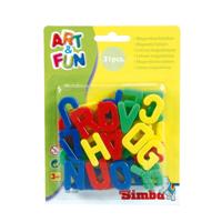 Simba Magneet hoofdletters. 31dlg. - thumbnail