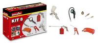 MECAFER Accessoires voor perslucht 8 stuks - thumbnail