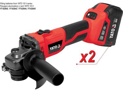 Yato YT-828295 haakse slijper 1,26 kg