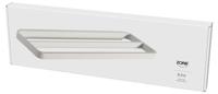 Zone Denmark Double Rim Handdoekrek - L 44 cm - Wit - thumbnail