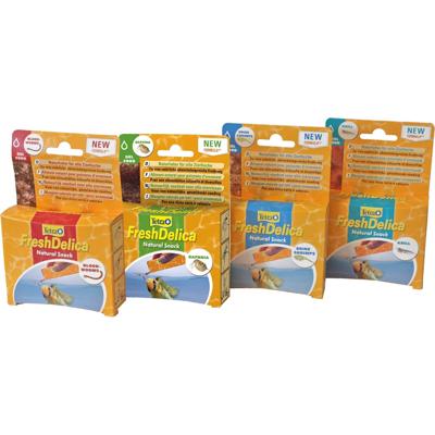 Tetra Freshdelica Bloodworms 48g - Vitaminerijke Gelei Snack voor Aquariumvissen