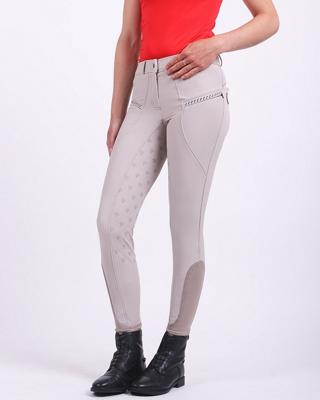 QHP Eliza FG Rijbroek beige maat:36