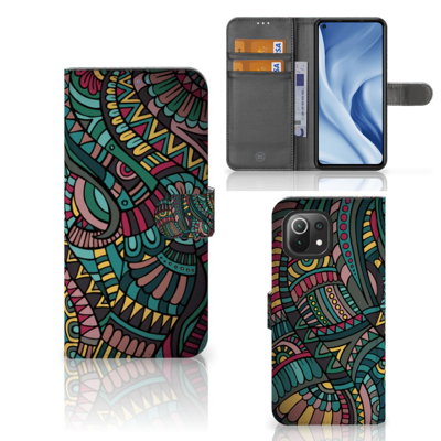 Xiaomi 11 Lite 5G NE | Mi 11 Lite | Telefoon Hoesje | Aztec