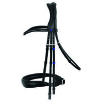 Passier Blu Dream stang en trens hoofdstel zwart maat:full - thumbnail