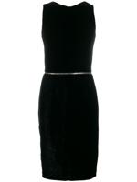 MM6 Maison Margiela zipped midi dress - Black - thumbnail