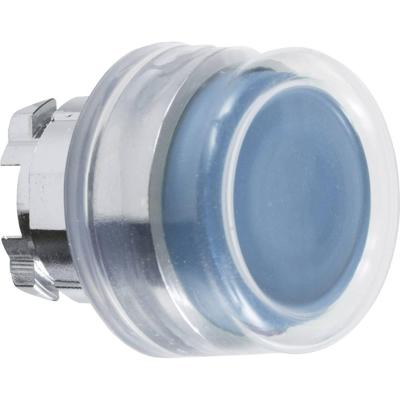Schneider Electric ZB4BP68 ZB4BP68 Terugstelbaar (Ø) 22 mm Zonder markering Chroom, Blauw 1 stuk(s)