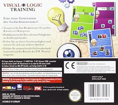 Visual Logic Training (verpakking Duits, game Engels)