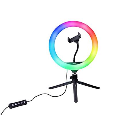 DÖRR Vlogging Kit VL-26 RGB LED-ringlamp Aantal LEDs: 130 DÖRR Vlogging Kit VL-26 RGB LED-ringlamp Aantal LEDs: 130