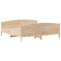 Bedframe zonder matras massief grenenhout 180x200 cm - thumbnail