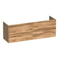 Brauer Inspire - Onderkast - 160 cm - met 4 Softclose Lades Greeploos en 2 Sifon Uitsparingen - Honey - thumbnail