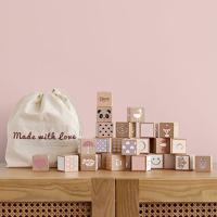 Classic World houten iris blokken, 29dlg. - thumbnail