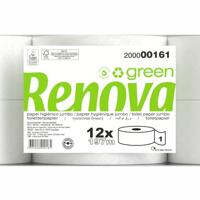 Renova Green toiletpapier Jumbo, 2-laags, 120 meter, pak van 12 rollen - thumbnail