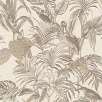 Dutch Wallcoverings Wallstitch/Bs1 Bird Of Paradise Crm - Creme - thumbnail