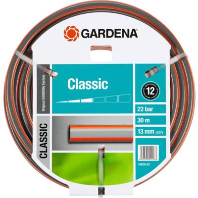 Gardena Classic Tuinslang 30m - 1/2 inch UV-Bestendig en Duurzaam met 12 Jaar Garantie