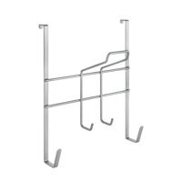 Metaltex over the door space saver strijksethouder 28x12x28 cm zilver - thumbnail